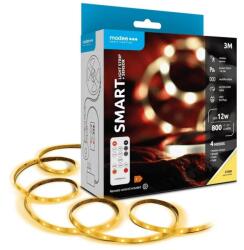 Modee Banda LED Smart Modee, 12W, senzor de miscare, telecomanda, 2700K, 800lm, IP20, 3m (LEDST-LS12W3M2700KSR-MDE) - tik