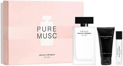 Narciso Rodriguez for her Pure Musc női parfüm szett (eau de parfum) 100ml+edp10ml+50ml testápoló