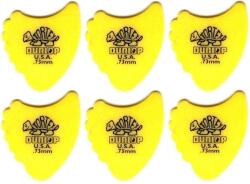 Dunlop 414R 0.73 Tortex Fins SET Pană (<![CDATA[414R73-6PACK-SET]]>)