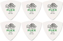 Dunlop 456R 0.88 Tortex Flex Triangle SET Pană (<![CDATA[456R88-6PACK-SET]]>)