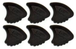 Dunlop 444R 1.07 Gauged Nylon Fins 6 Pană (<![CDATA[444R107-6PACK-SET]]>)