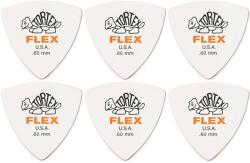 Dunlop 456R 0.60 Tortex Flex Triangle SET Pană (456R60-6PACK-SET)