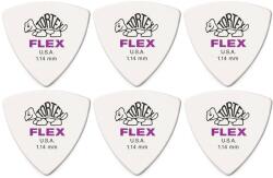 Dunlop 456R 1.14 Tortex Flex Triangle 6 Pană (456R114-6PACK-SET)