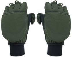 Sealskinz Windproof Cold Weather Convertible Mitten Olive Green/Black S Mănuși ciclism (12100071001310)