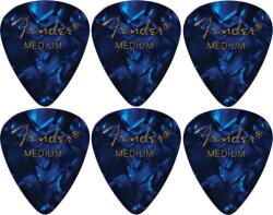 Fender 351 Shape M6 Blue Moto Pană (198-2351-302-KUS-6PACK-SET)