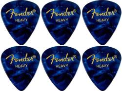 Fender 351 Shape Premium 6 Blue Moto Pană (098-2351-502-6PACK-SET)
