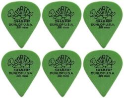 Dunlop 412R 0.88 Tortex 6 Pană (412R88-6PACK-SET)