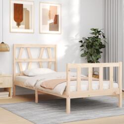 vidaXL tömör fenyőfa ágy matrac nélkül 100 x 200 cm (3192481)