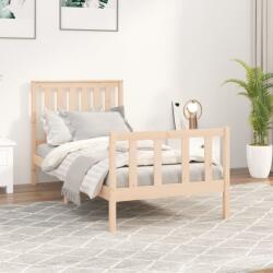 vidaXL tömör fenyőfa ágy matrac nélkül 100 x 200 cm (3188196)