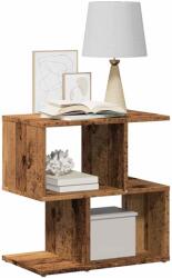 vidaXL éjjeliszekrények 2 db Régi fa 50x30x51, 5 cm Gépelt fa (856535)