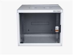Legrand hálózati rack szekrény, 19` 16U SZÉL: 600 MÉLY: 600 MAG: 805 szürke egyrészes, üvegajtós készre szerelt MAX: 65 (EVO16U6060)