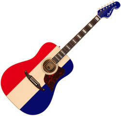 Fender Buck Owens Kingman Red White and Blue +Hard Case