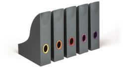 DURABLE Iratpapucs készlet, műanyag, 73 mm, DURABLE "VARICOLOR®", vegyes (5 db) (DB770657)