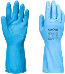 Portwest FD Chemical B Latex könnyű kesztyű (12 pár) (kék, M) (AP76BLUM)