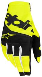 Alpinestars Mănuși motocross Alpinestars Techstar negru-galben fluo (AIM172-0224)