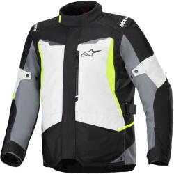 Alpinestars Jachetă moto impermeabilă Alpinestars ST-1 gri-negru-galben fluo (AIM100-1081)