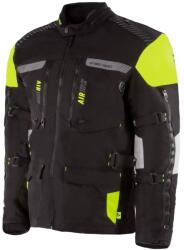 Street Racer Jachetă motociclistă Street Racer All Season Negru-Galben Fluo (STRBUALLSEASBLFLY)