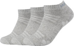 Skechers Uniszex zokni, Skechers 3PPK Mesh Ventilation Socks, szürke (8379a259-8c4a-4036-aa82-1fb6bf1f094a)