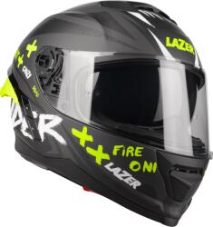 Lazer Cască integrală pentru motociclete Lazer Rafale SR Ride Oni gri-alb-alb-galben-fluo (LZMLE10521051)