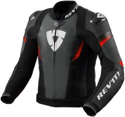 Revit Geaca de piele pentru motociclete Revit Control negru-rosu fluo (REFJL139-1270)