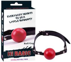  Hi basic ball gag golyós szájpecek Red Ball Gag