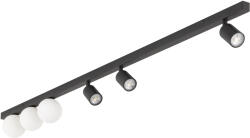 TK Lighting Vox fekete mennyezeti lámpa (TK-10003) GU10+G9 6 izzós IP20 (10003)