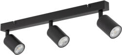 TK Lighting Top fekete mennyezeti spotlámpa (TK-6176) GU10 3 izzós IP20 (6176)