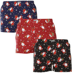 Andrie 3PACK férfi bő szárú boxeralsók Andrie többszínű (PS 5848) 4XL