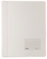 DURABLE Gyorsfűző, A4, extra erős, DURABLE "DURALUX®", áttetsző fehér (268002) - iroszer24