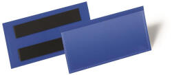 DURABLE Logisztikai zseb, 100x38 mm, fekvő, DURABLE, mágnessel, sötétkék (174107)