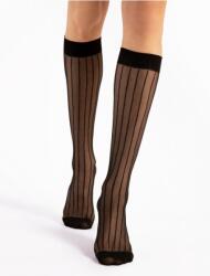 Fiore Sosete lycra negre lungi sub genunchi in dungi Fiore Linea 15 den