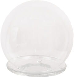 Clayre & Eef Platou decorativ sticla 15x16 cm (6GL4446) Tava