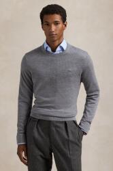 Ralph Lauren gyapjú pulóver férfi, szürke, 710949280 - szürke XXL