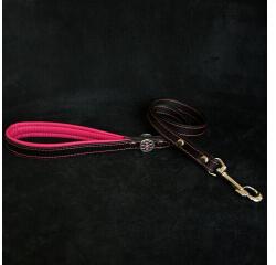 Bestia Lesa Bijou, Piele Naturala, Negru/Roz