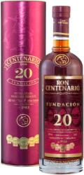 Centenario Rum 20 Fundacón 40% 0, 7 L