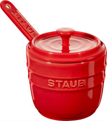 Staub Recipient pentru sare Staub 250 ml roșu cu linguriță (40511-800-0) Solnita condimente