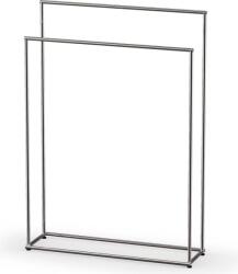 DECOR WALTHER Suport vertical pentru prosoape Mikado negru-crom cu acoperire PVD (0523058)