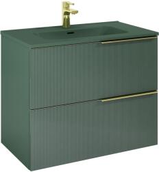 Elita Soho dulap 80x45.3x63.5 cm sub chiuveta pe perete verde RE010804047010 (RE010804047010)