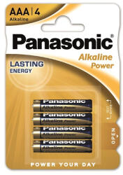 Panasonic LR03APB/4BP 1, 5V AAA/mikro tartós alkáli elem 4 db/csomag