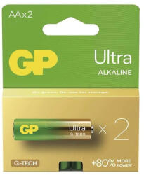 GP Batteries B02212 Ultra alkáli elem AA (LR6) 2db/bliszter