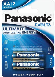 Panasonic EVOLTA LR6EGE/2BP 1, 5V AA/ceruza szupertartós alkáli elem 2 db/csomag