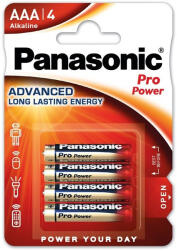 Panasonic LR03PPG/4BP 1, 5V AAA/mikro tartós alkáli elem 4 db/csomag