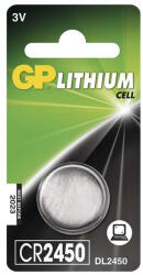 GP Batteries CR2450 Lithium gombelem 1db/bliszter