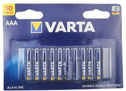 VARTA 4103312410 Selective AAA alkáli mikro ceruza elem 10db/bliszter