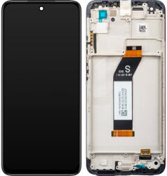 Xiaomi Piese si componente Display cu Touchscreen Xiaomi Redmi 10 2022, cu Rama, Gri (Carbon Gray), Service Pack 560001K19S00 (560001K19S00) - vexio