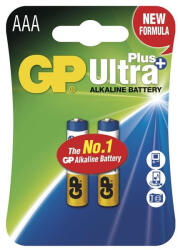 GP Batteries Ultra Plus AAA (LR03) alkáli mikro ceruza elem 2db/bliszter