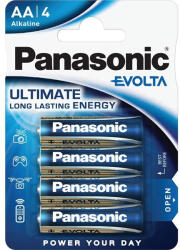 Panasonic EVOLTA LR6EGE/4BP 1, 5V AA/ceruza szupertartós alkáli elem 4 db/csomag