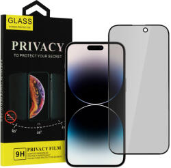 Edzett Privacy üvegfólia Motorola Moto G45 5G fekete üvegfólia