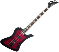 Jackson JS3 Q Kelly Bird AH Transparent Red Burst Електрическа баскитара