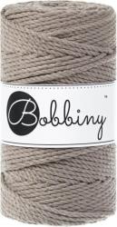 Bobbiny 3PLY Macrame Rope 3 mm 100 m Coffee Șnur (TS-E017)